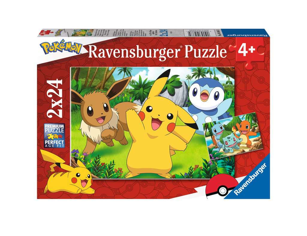 Ravensburger 2x24p Pokémon