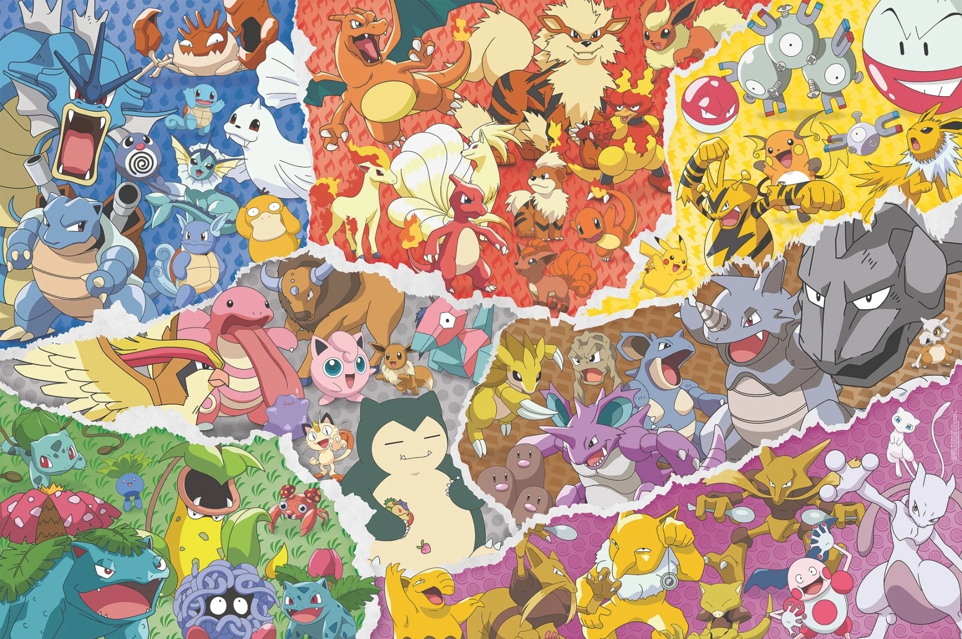 Ravensburger Pokémon Allstars palapeli 5000 palaa - Image 2