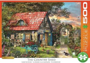 Eurographics The Country Shed palapeli 500 palaa