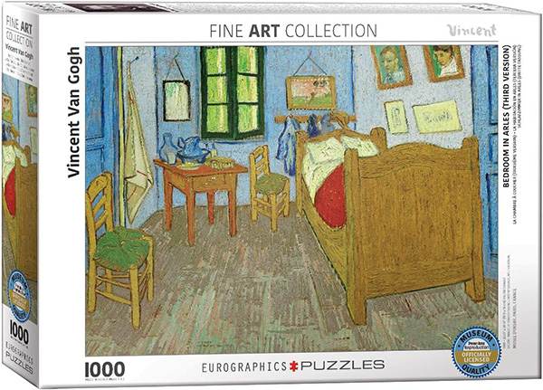 Eurographics 1000p Bedroom in Arles - Van Gogh