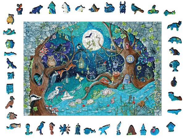 Ravensburger Wooden Fantasy Forest 500p - Image 2