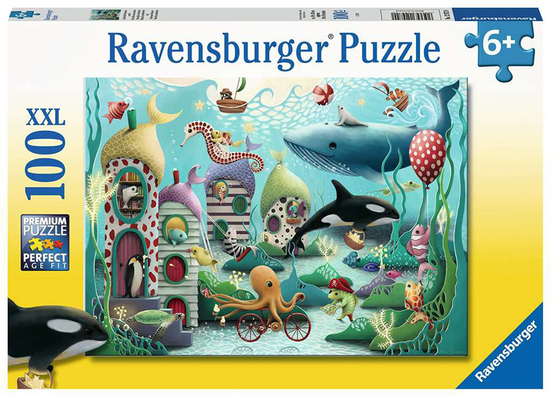 Vedenalaiset ihmeet on Ravensburgerin 100 palan palapeli.