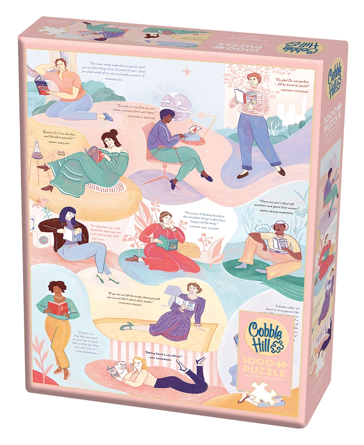 Literary Women palapeli on Cobble Hillin 1000 palan palapeli.