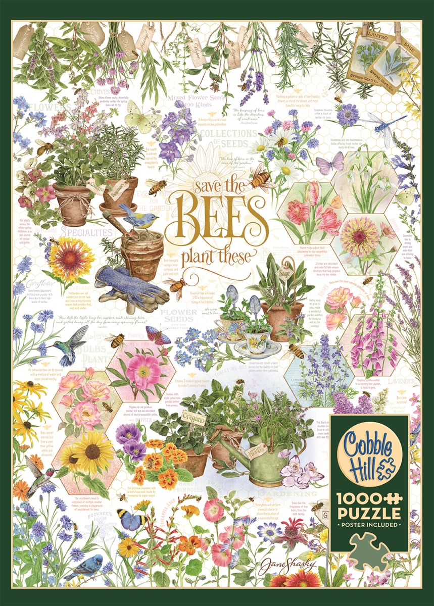 Cobble Hill 1000p Save the Bees - Image 2