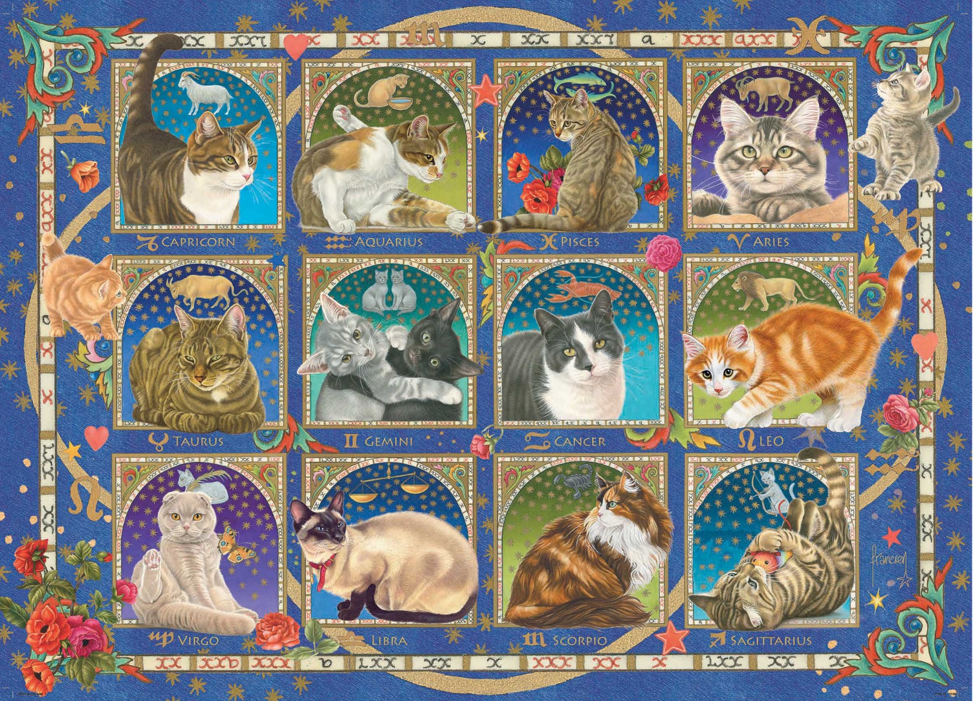 Jumbo 1000p Cat Horoscope