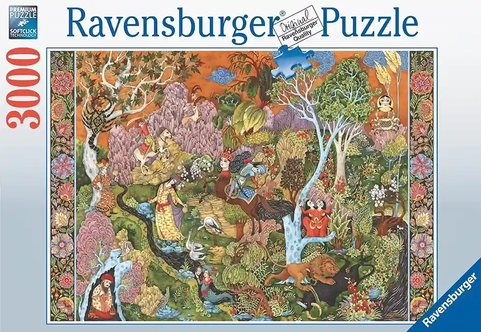 Garden of Sun Signs palapeli 3000 palaa, Ravensburger palapeli ja taidepalapeli