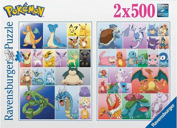Ravensburger Pokémon Collection No. 1 palapelit 2 x 500 palaa