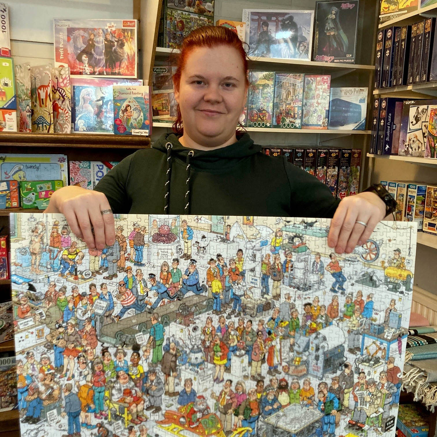 Emilia Eloranta ja Jan van Haasteren palapeli.