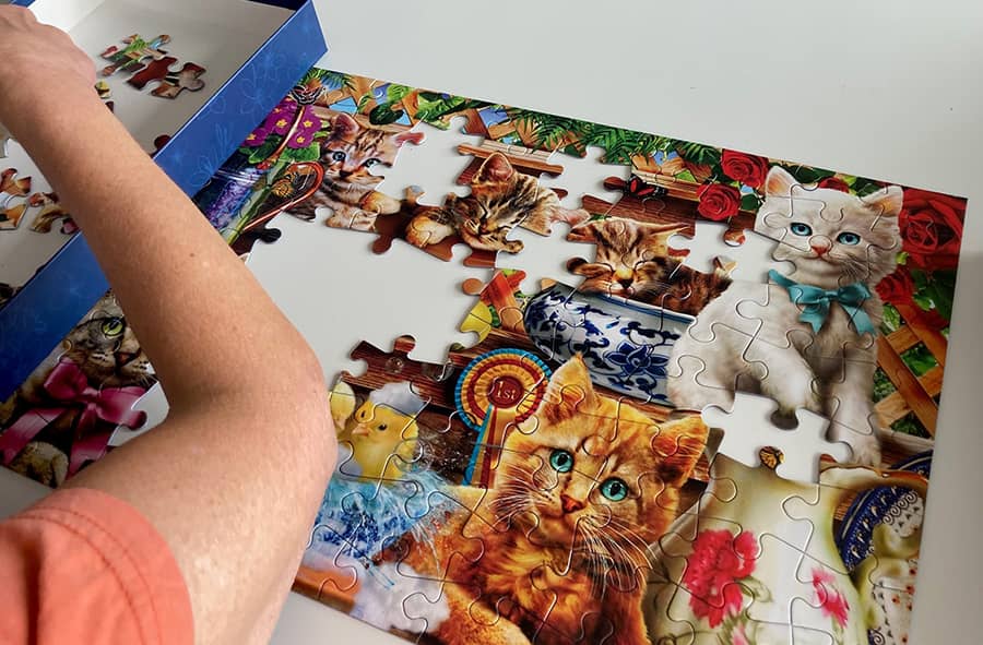 palapelien tekeminen tekee hyvää aivoille ja muistille