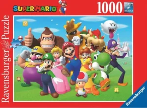 Super Mario -palapeli on 1000 palan palapeli, jonka valmistaa Ravensburger. Super Mario on ikoninen videopelihahmo ja yksi tunnetuimmista ja suosituimmista videopelisarjoista.
