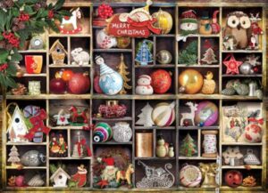 Christmas Ornaments palapeli on Eurographicsin 1000 palan jouluinen palapeli.