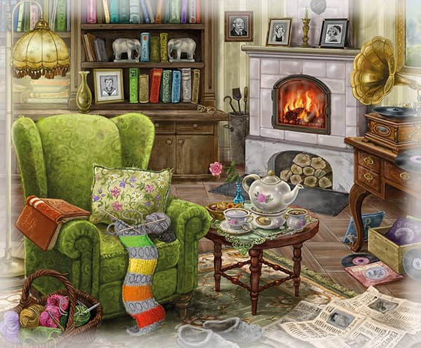 Escape palapeli Olohuone on 99 palan pakohuonepalapeli, jonka valmistaa Ravensburger. Exit palapelin idea on löytää arvoitukset ja ratkaista ne.