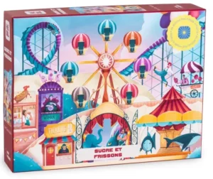 Heol Sugar and Thrills palapeli on Heol Editions -palapelimerkin huvipuistopalapeli, jonka on kuvittanut Eor Glas.