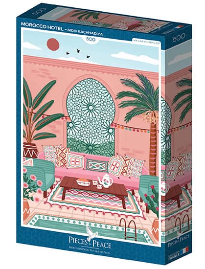 Pieces & Peace 500p Morocco hotel - Image 2