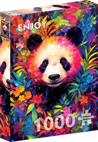 Playful Panda Cub palapeli on Enjoyn 1000-palainen pandapalapeli. Enjoyn palat eivät kiillä, ja palat ovat yksilölliset ja menevät vain omille paikoilleen.