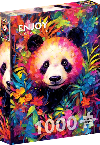 Playful Panda Cub palapeli on Enjoyn 1000-palainen pandapalapeli. Enjoyn palat eivät kiillä, ja palat ovat yksilölliset ja menevät vain omille paikoilleen.