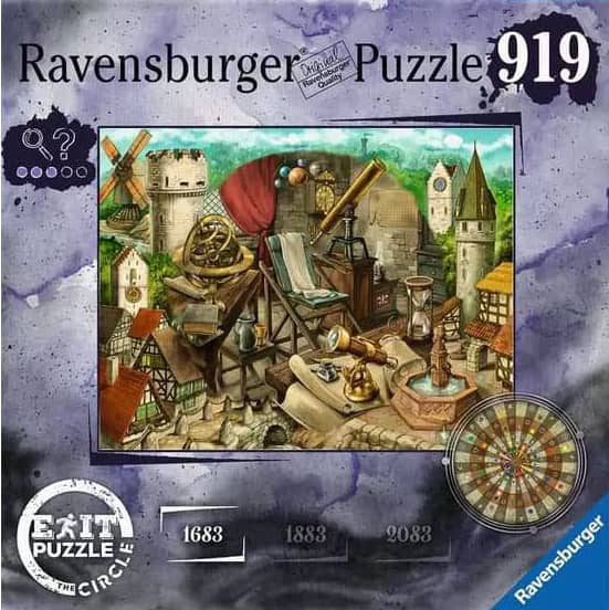 Exit Puzzle Anno 1683 on Ravensburgerin pakohuonepalapeli, jossa on 919 palaa. Exit Puzzle Anno 1683 on Ravensburgerin pakohuonepalapeli, jossa on 919 palaa. Pakohuonepalalapelejä kutsutaan myös Escape puzzle. Pieni Harrastepuoti