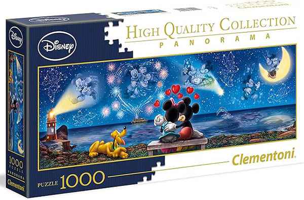 Disney Mickey & Minnie palapeli on 1000-palainen panorama.