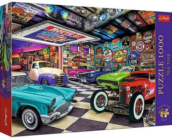 Trefl 1000p Car Collectors Garage - Image 2