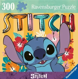 Stitch palapeli 300 palaa on Ravensburgerin valmistama ja siinä on normaalin kokoiset palat.