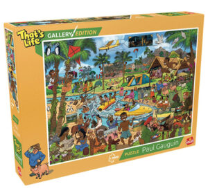 Paul Gauguin Gallery edition palapeli 1000 palaa on palapelivalmistaja Goliathin That's Life -palapelisarjaa.