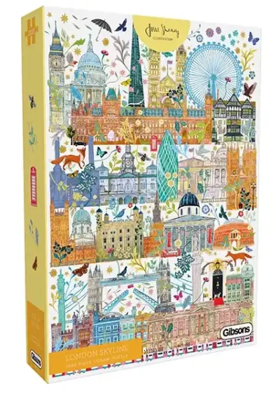 London skyline palapeli 1000 palaa on brittiläisen Gibsonsin Lontoo-aiheinen palapeli.