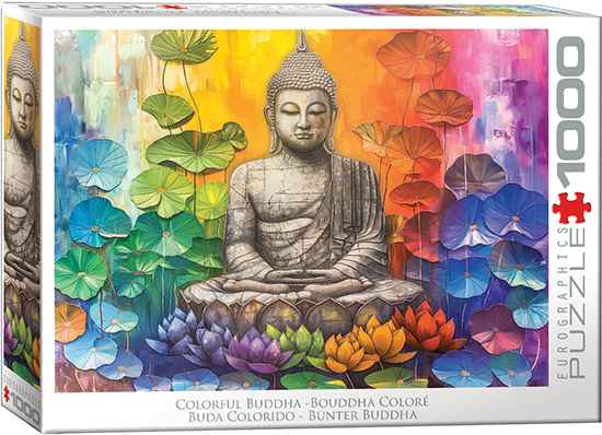 Colorful Buddha palapeli 1000 palaa on kanadalaisen Eurographicsin värikäs Buddha-palapeli.