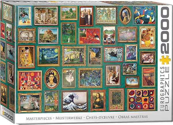Masterpieces palapeli 2000 palaa on Eurographicsin taidepalapeli, jonka kuvassa mestariteosten galleria. 2000 palaa taidepalapeli