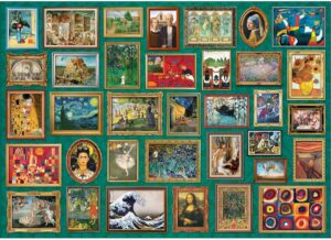 Masterpieces palapeli 2000 palaa on Eurographicsin taidepalapeli, jonka kuvassa mestariteosten galleria.