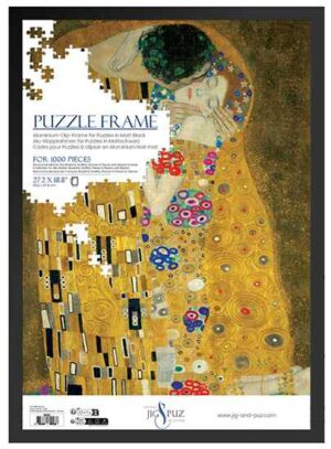 Palapelikehys 1000 palan palapelille, jonka koko on korkeintaan 69,2 x 47,9 cm.