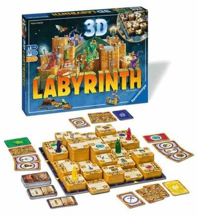 3D Labyrinth -peli vie pelaajat korkeiden tornien ja syvien holvien labyrintteihin, joissa noidat ja velhot etsivät kiihkeästi kaikkien himoitsemia aarteita.