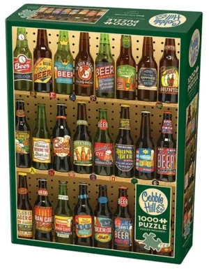 Beer Collection palapeli 1000 palaa on kanadalaisen Cobble Hillin valmistama olut-aiheinen palapeli.