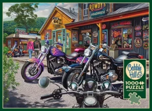 His & Hers palapeli 1000 palaa on kanadalaisen Cobble Hillin valmistama moottoripyörä-aiheinen palapeli.