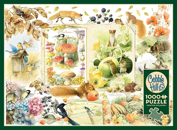 Nature Journal Autumn palapeli 1000 palaa on kanadalaisen Cobble Hillin valmistama luontoaiheinen syksypalapeli.