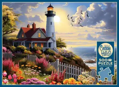 To the Lighthouse palapeli 500 palaa on kanadalaisen Cobble Hillin valmistama majakkapalapeli.