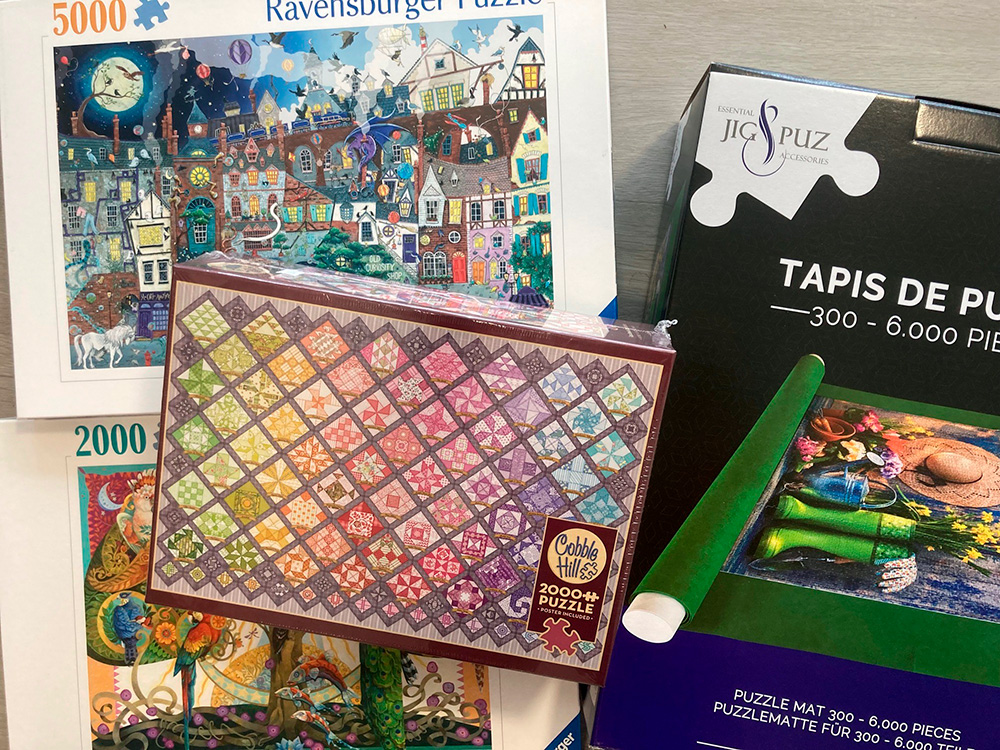 isot palapelit ja isot palapelimatot Pienestä Harrastepuodista