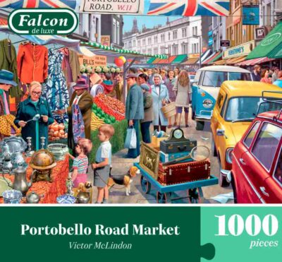 Falcon de luxe – Portobello Road Market 1000 palaa vie sinut Lontoon vilinään.
