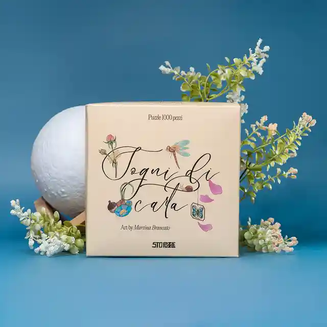 Sto Puzzle Paper Dreams palapeli 1000 palaa vie paperisten unelmien äärelle.