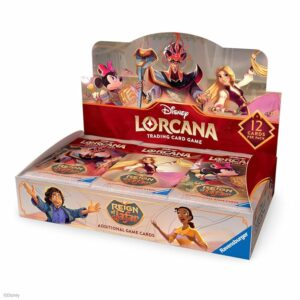 Disney Lorcana Reign of Jafar booster display: korttipeli Reign of Jafar on strategiakorttipeli