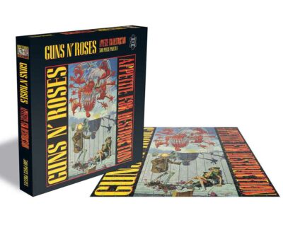 Guns n' Roses palapeli Appetite for Destruction 500 palaa on virallisesti lisensoitu bändipalapeli ja musiikkipalapeli.