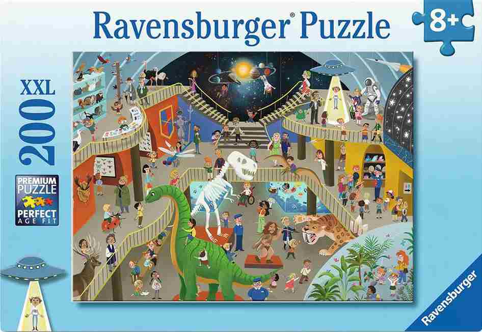 Natural Science Museum palapeli 200 palaa on Ravensburgerin isopalainen museo-palapeli XXL palat