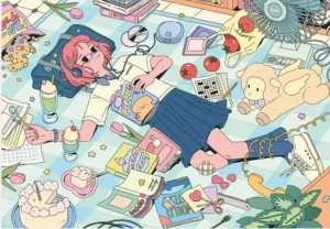 Sto Puzzle In My Head palapeli 1000 palaa on italialainen design-palapeli.