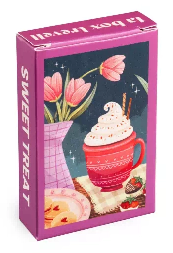 Trevell Sweet Treat palapeli 99 palaa on ranskalaisen Trevellen minipalapeli eli mini puzzle. Herkkupalapeli