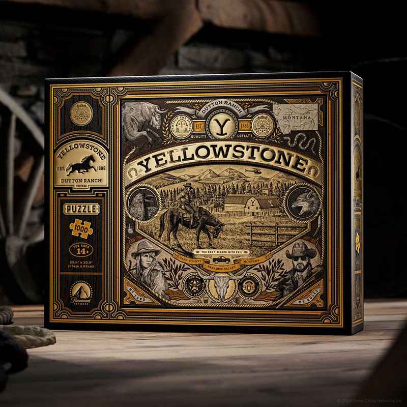 Yellowstone-palapeli Theory11 - 1000 palan palapeli