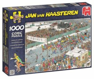 Jan van Haasteren Eleven City tour palapeli 1000 palaa