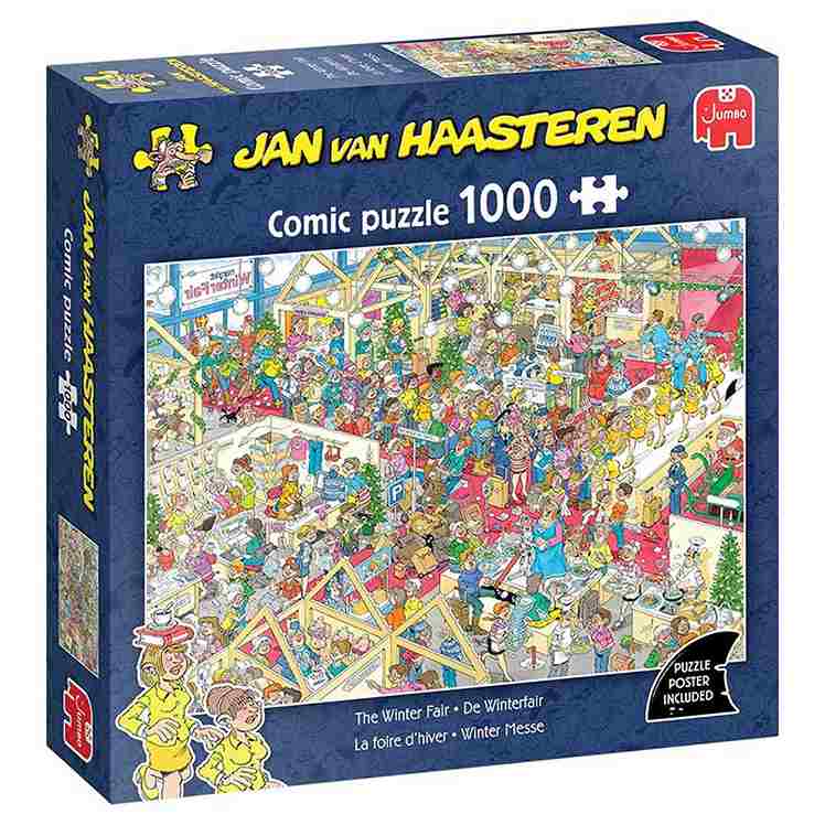 Jan van Haasteren The Winter Fair on 1000 palan aikuisten palapeli huumori