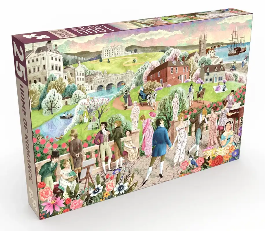 Penny Puzzle Home of Romance Jane Austen -palapeli