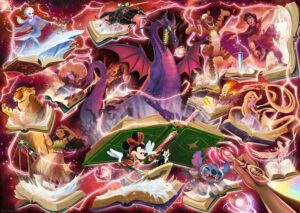 Glimmers of the Realm: Ruby palapeli 1000 palaa on Ravensburgerin syksyn 2025 uutuus Disney-palapeli