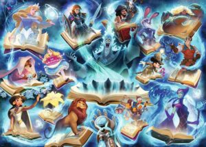 Glimmers of the Realm: Sapphire palapeli 1000 palaa on Ravensburgerin syksyn 2025 uutuus Disney-palapeli.