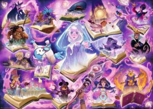Glimmers of the Realm Amethyst palapeli 1000 palaa on Ravensburgerin syksyn 2025 uutuus Disney-palapeli.